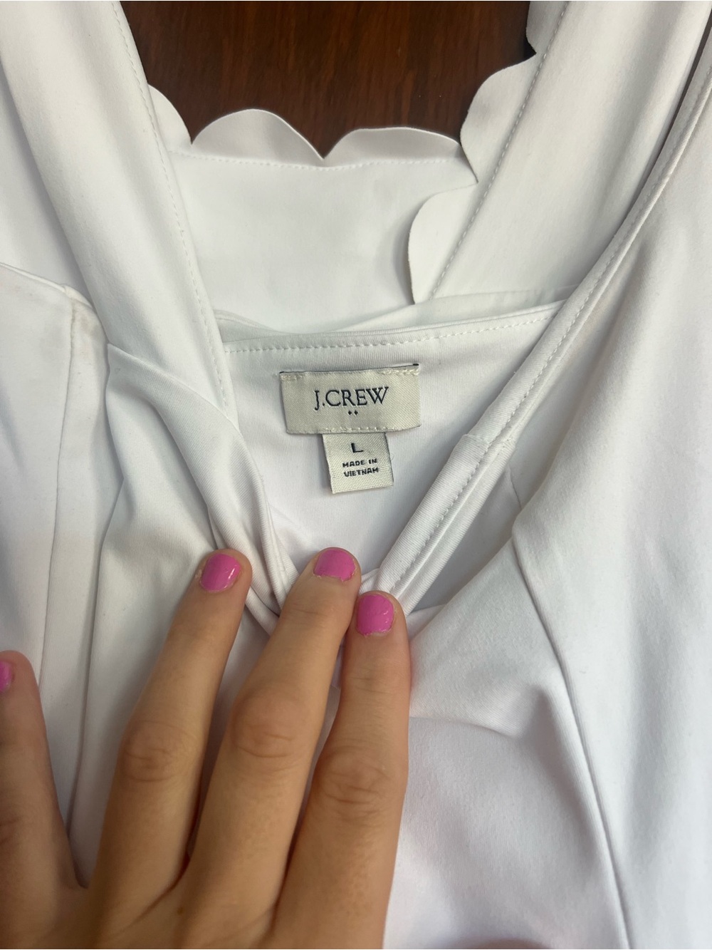 J. Crew White Athletic Dress - Picture 3 of 3